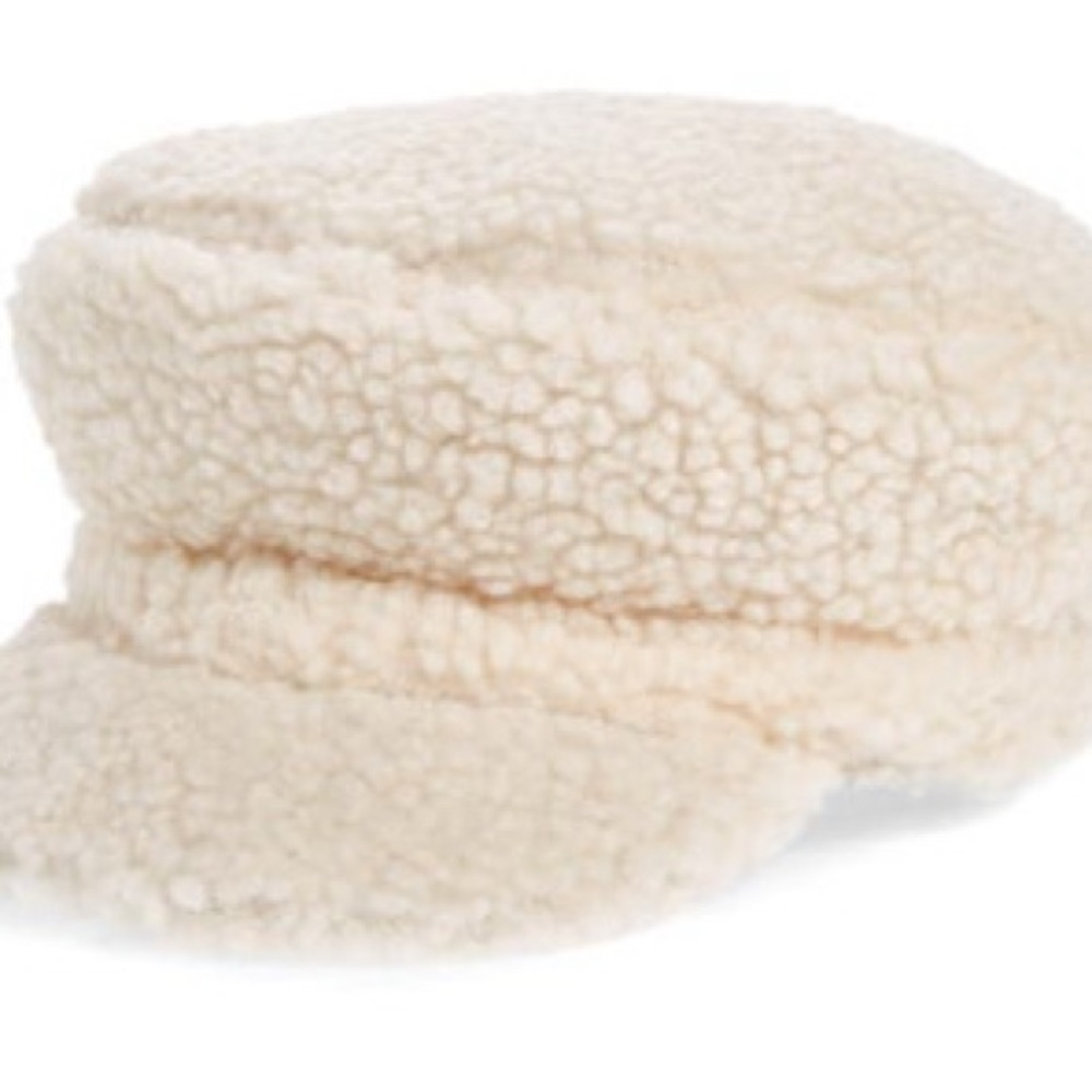 Nordstrom Fleece Cabbie Hat